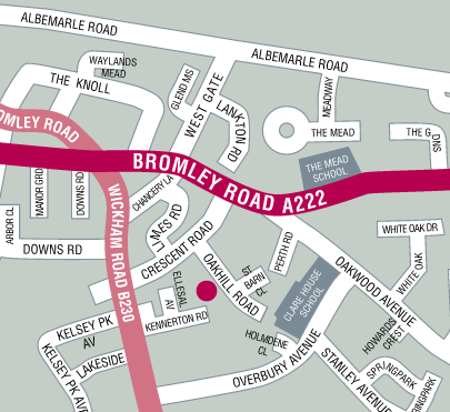Map of address