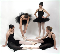 Group of senior dancers