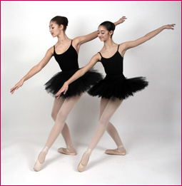Two senior dancers